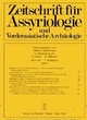 Zeitschrift für Assyriologie und Vorderasiatische Archäologie