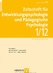  Zeitschrift für Entwicklungspsychologie und Pädagogische Psychologie Zeitschrift für Entwicklungspsychologie und Pädagogische Psychologie