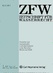  Zeitschrift für Wasserrecht (ZfW) Zeitschrift für Wasserrecht (ZfW)