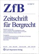 ZfB  - Zeitschrift für Bergrecht
