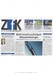  ZfK - Zeitung für kommunale Wirtschaft ZfK - Zeitung für kommunale Wirtschaft