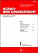 Agrar- und Umweltrecht