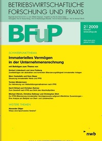 BFuP - Betriebswirtschaftliche Forschung und Praxis Zeitschrift