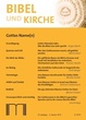 Bibel und Kirche