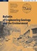Zeitschrift Bulletin of Engineering Geology and the Environment Bulletin of Engineering Geology and the Environment