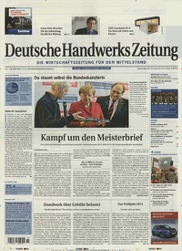 Deutsche Handwerks Zeitung Zeitschrift