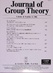 Zeitschrift Journal of Group Theory Journal of Group Theory