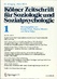 Zeitschrift Kölner Zeitschrift für Soziologie und Sozialpsychologie KZfSS Kölner Zeitschrift für Soziologie und Sozialpsychologie