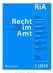 Zeitschrift Recht im Amt Recht im Amt