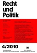 Recht und Politik